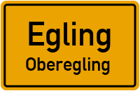 Waldstraße in EglingOberegling