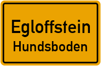 Straßen in Egloffstein Hundsboden
