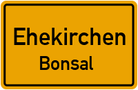 Straßenverzeichnis Ehekirchen Bonsal
