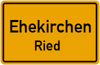 Rieder Straße in EhekirchenRied