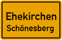 Straßenverzeichnis Ehekirchen Schönesberg