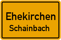 Hubertusstraße in EhekirchenSchainbach