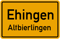 Holderstraße in EhingenAltbierlingen