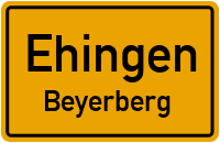 Ehinger Straße in EhingenBeyerberg