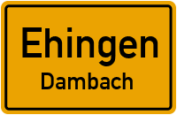 Straßenverzeichnis Ehingen Dambach
