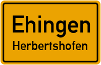 Neudorfer Straße in EhingenHerbertshofen