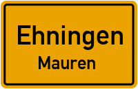 Niederholzwiesenweg in EhningenMauren