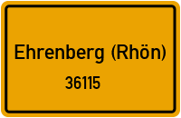 36115 Ehrenberg (Rhön)