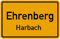 Straßen in Ehrenberg Harbach