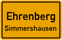 Tanner Straße in EhrenbergSimmershausen