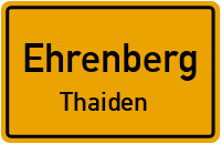 Sonnenweg in EhrenbergThaiden