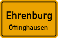 Straßenverzeichnis Ehrenburg Öftinghausen