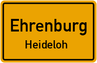 Straßen in Ehrenburg Heideloh
