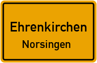 Straßenverzeichnis Ehrenkirchen Norsingen