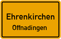 Hauptstraße in EhrenkirchenOffnadingen