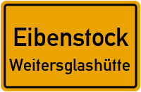 Straßenverzeichnis Eibenstock Weitersglashütte