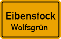 Eibenstocker Straße in EibenstockWolfsgrün