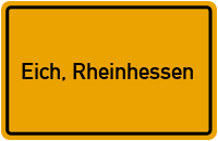 Branchenbuch von Eich, Rheinhessen auf onlinestreet.de
