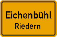 Finkenstraße in EichenbühlRiedern