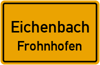 Fronhofer Str. in EichenbachFrohnhofen