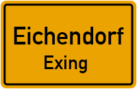 Straßenverzeichnis Eichendorf Exing