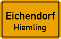 Straßenverzeichnis Eichendorf Hiemling