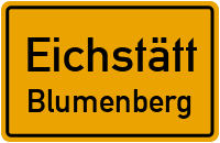 Professor-Mayr-Straße in EichstättBlumenberg