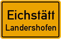Pfünzer Straße in 85072 Eichstätt (Landershofen)