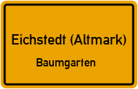 Lindtorfer Weg in Eichstedt (Altmark)Baumgarten