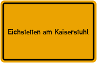 Wo liegt Eichstetten am Kaiserstuhl?