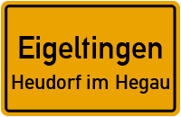 Steinenhauweg in EigeltingenHeudorf im Hegau