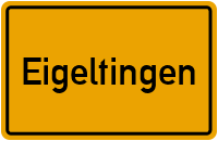 City Sign Eigeltingen