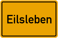 City Sign Eilsleben