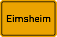 City Sign Eimsheim