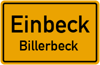 Kurze Straße in EinbeckBillerbeck