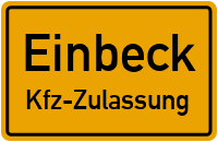 Zulassungstelle Einbeck
