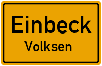 Am Bahnübergang in 37574 Einbeck (Volksen)