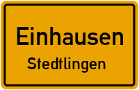Straße der Einheit in EinhausenStedtlingen