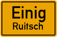 Hauptstraße in EinigRuitsch