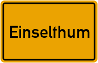 City Sign Einselthum
