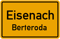 Straßenverzeichnis Eisenach Berteroda