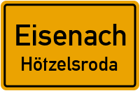 Straßenverzeichnis Eisenach Hötzelsroda