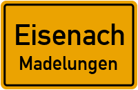 Straßenverzeichnis Eisenach Madelungen