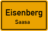 Forstweg in EisenbergSaasa