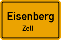 Dorfstraße in EisenbergZell