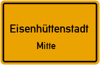 Unterschleuse in EisenhüttenstadtMitte