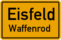 Holzweg in EisfeldWaffenrod