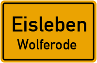 Feldstraße in EislebenWolferode