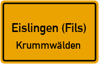 Etzbergweg in Eislingen (Fils)Krummwälden