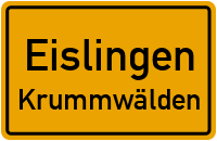 Gasleitungsweg in EislingenKrummwälden